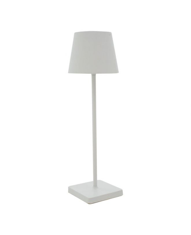 Επιτραπέζιο φωτιστικό Brave  LED λευκό Φ10x35εκ