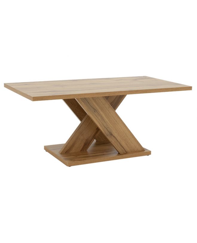 Τραπέζι σαλονιού Solange  χρώμα sonoma 110x55x47.5εκ