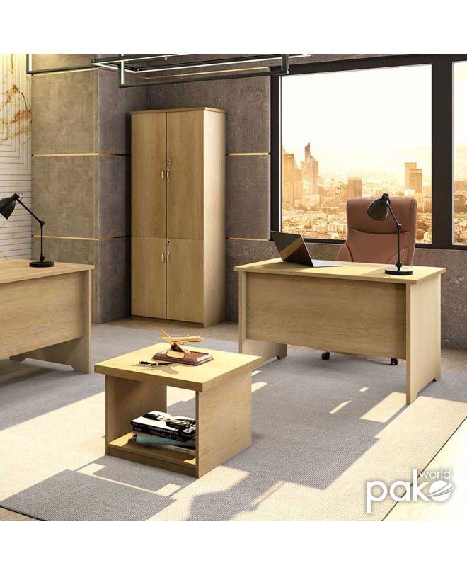 Γραφείο εργασίας επαγγελματικό Amazon  χρώμα sonoma 120x75x75εκ