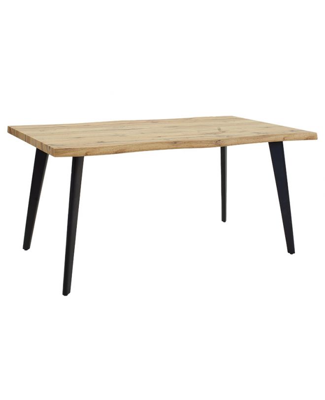 Τραπέζι Velto  MDF sonoma 160x90x76εκ
