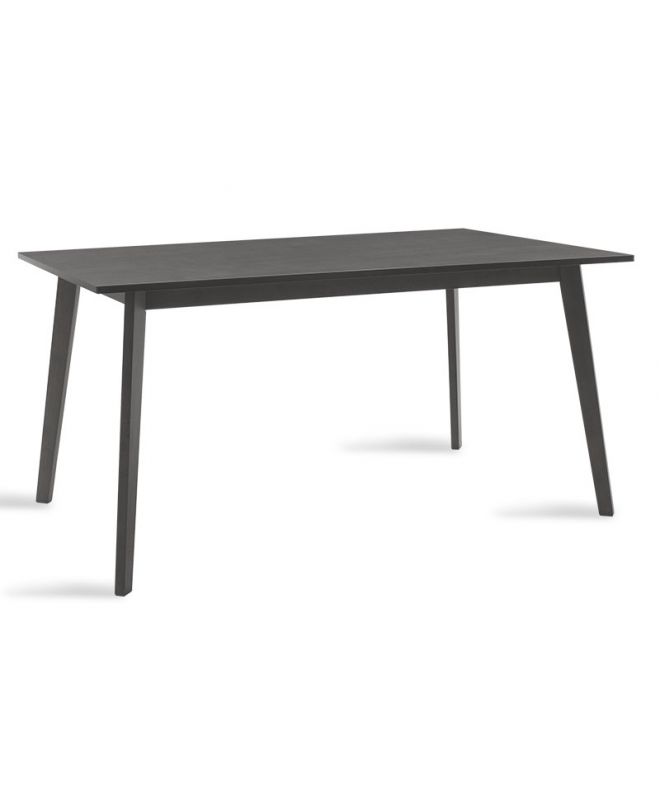 Τραπέζι Benson  MDF με καπλαμά χρώμα rustic grey 150x90x75εκ