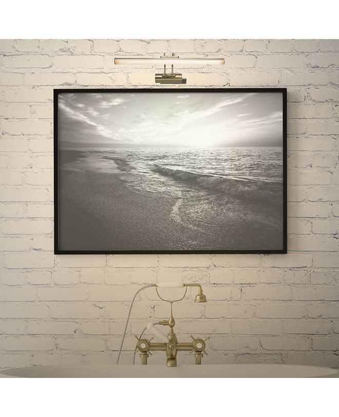 Φωτιστικό τοίχου-απλίκα PWL-1032  LED 7W-GZ-10 χρυσό 35x9x25εκ