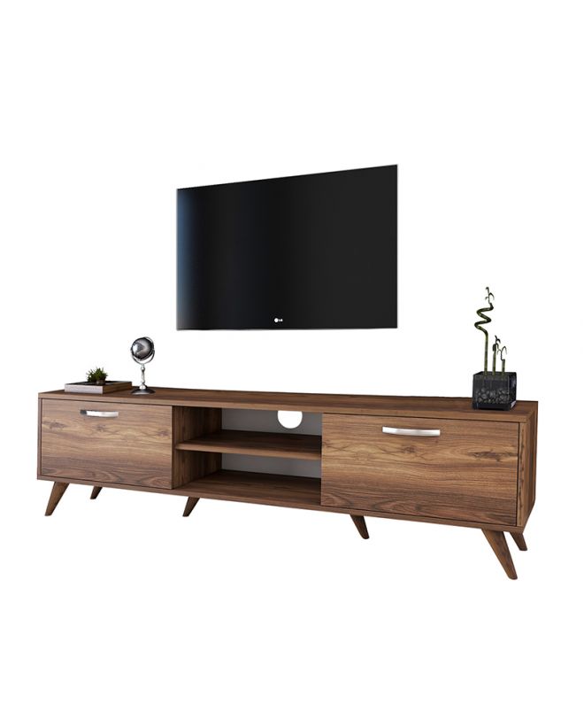 Έπιπλο τηλεόρασης Sabian  καρυδί 180x35x48,5εκ