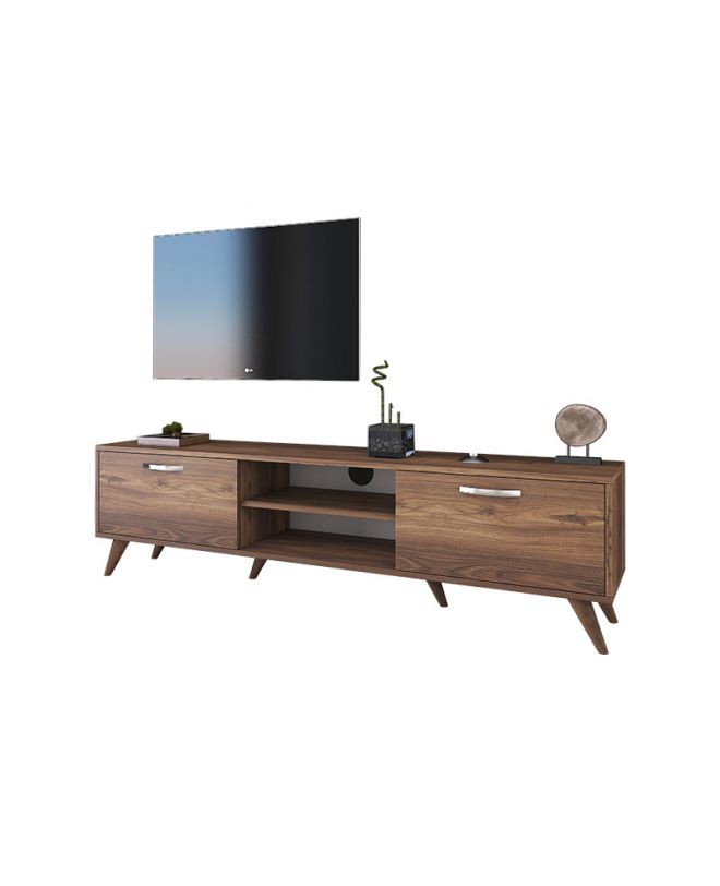 Σύνθετο σαλονιού Jasmine  καρυδί 180x35x48.5εκ