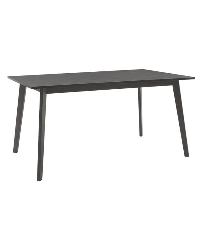 Tραπεζαρία Benson - Toto  σετ 7τμχ rustic grey - ύφασμα γκρι 150x90x75εκ