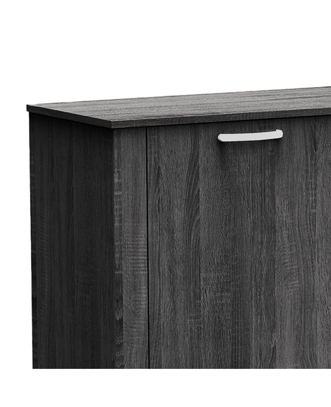 Μπουφές Kinley  grey-wenge 210x40x82εκ