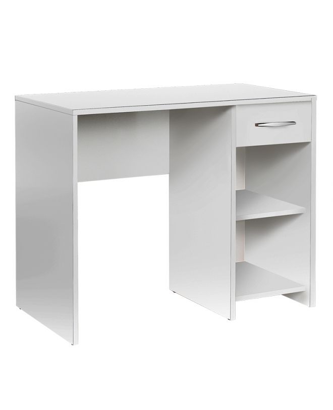 Γραφείο εργασίας Concept Pc  από μελαμίνη σε χρώμα λευκό 90x52x75εκ.