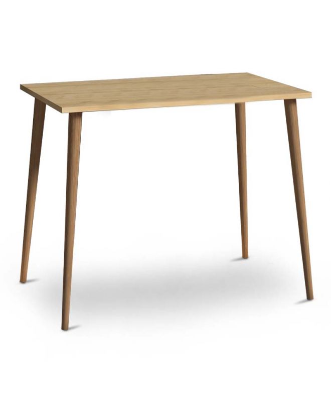 Γραφείο Fiona  από μελαμίνη χρώμα oak 90x55x75εκ.