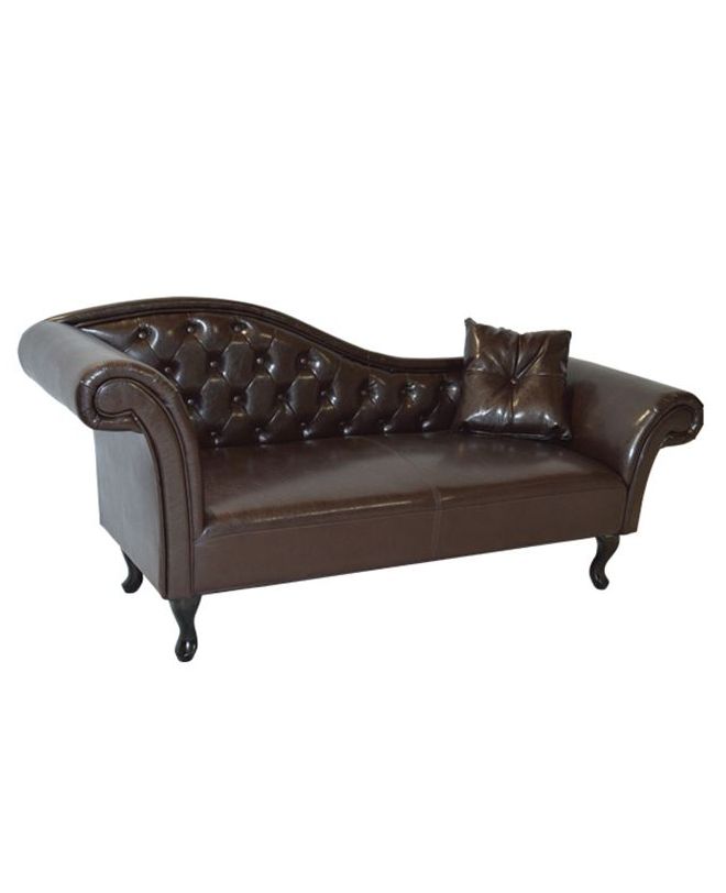 ΑΝΑΚΛΙΝΔΡΟ T.CHESTERFIELD NIOVI HM3007.01 PU ΣΚ.ΚΑΦΕ ΑΡ. ΜΠΡΑΤΣΟ 189x61x84Yεκ.
