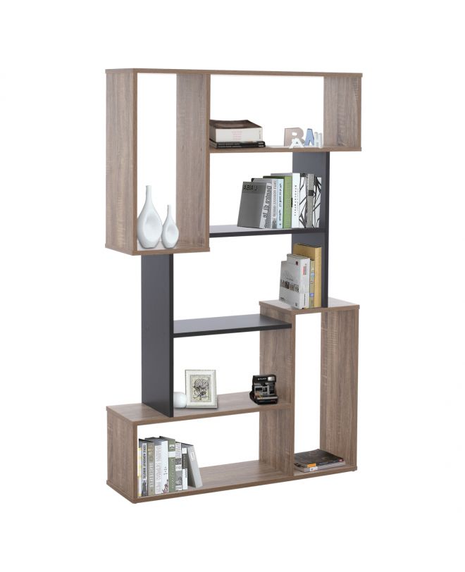 ΒΙΒΛΙΟΘΗΚΗ SHAY HM8768.02 85X22X140 ΓΚΡΙ