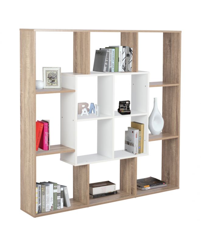 ΒΙΒΛΙΟΘΗΚΗ BRODY HM8771.01 136X22X136 ΛΕΥΚΟ