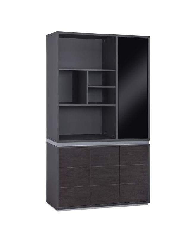 ΒΙΒΛΙΟΘΗΚΗ ΓΡΑΦΕΙΟΥ ΕΠΑΓΓΕΛΜΑΤΙΚΗ ROSEWOOD HM2091R 120Χ40Χ200Υ εκ.