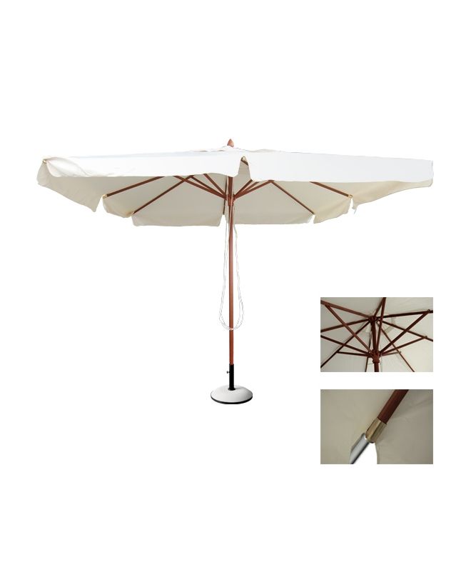 SOLEIL ομπρέλα Ξύλο Kempass  Φ300cm
