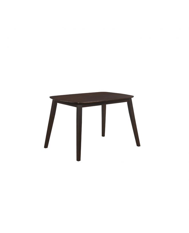 OPTIMAL Τραπέζι Τραπεζαρίας Απόχρωση Καρυδί  120x75x74cm