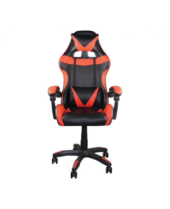 BF7850 Gaming Πολυθρόνα Γραφείου Διευθυντή Pu Μαύρο-Κόκκινο  63x70x117/127cm
