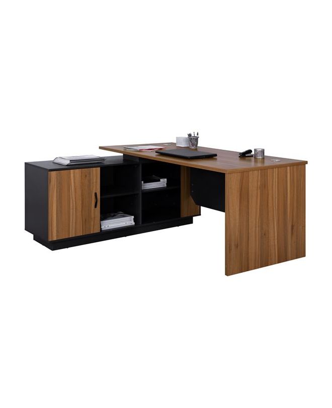 ΕΠΑΓΓΕΛΜΑΤΙΚΟ ΓΡΑΦΕΙΟ SUPREME HM2363 ΓΩΝΙΑ ΑΝΑΣΤΡΕΨΙΜΗ 160x140x75Υ εκ.