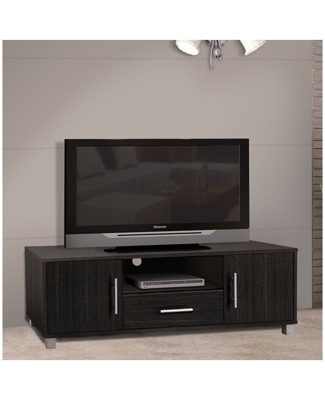 ΕΠΙΠΛΟ ΤΗΛΕΟΡΑΣΗΣ ΜΕΛΑΜΙΝΗΣ HM2203.01 ZEBRANO 120x40x39Y εκ.