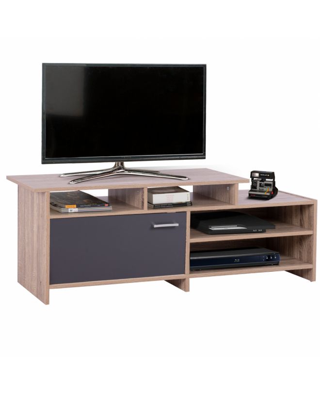 ΕΠΙΠΛΟ TV SCOTT HM8766.02 128X39X46Y εκ. SONAMA ΓΚΡΙ