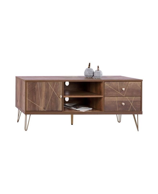ΕΠΙΠΛΟ TV KAITLYN HM8652 ΚΑΡΥΔΙ ΜΕ ΧΡΥΣΟ 150x39,5x51,5Y εκ.