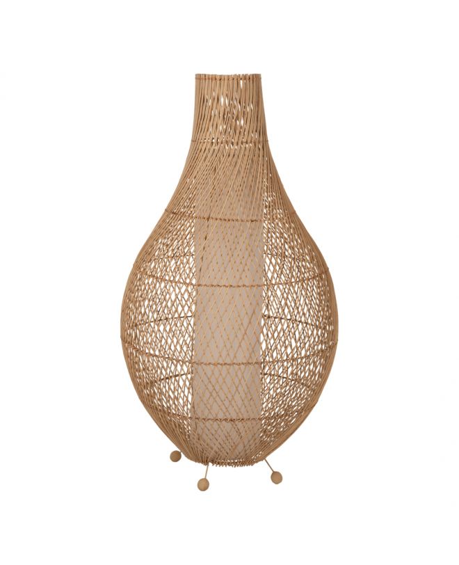 ΦΩΤΙΣΤΙΚΟ ΔΑΠΕΔΟΥ HM7835 RATTAN ΣΕ ΦΥΣΙΚΟ ΧΡΩΜΑ Φ55x101Υεκ.