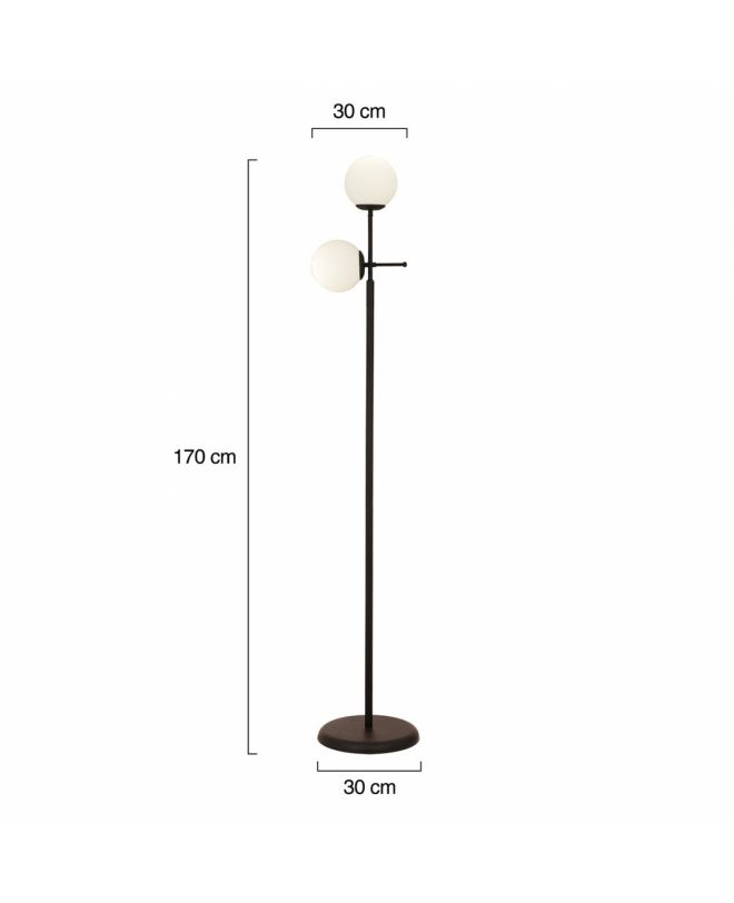 ΦΩΤΙΣΤΙΚΟ ΔΑΠΕΔΟΥ ΜΕΤΑΛΛΙΚΟ ΜΑΥΡΟ HM7431.01  30x170cm