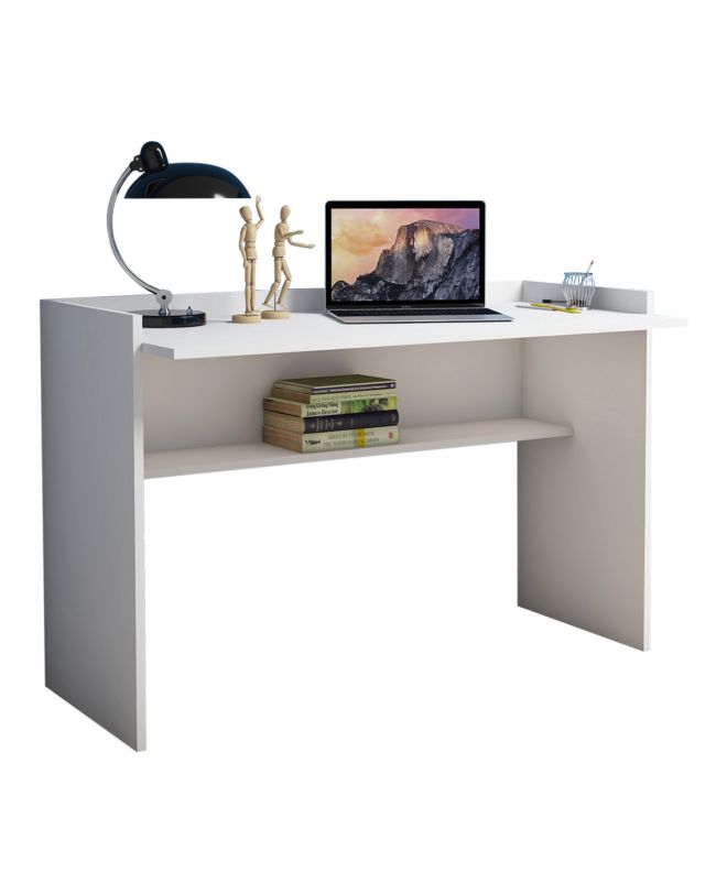ΓΡΑΦΕΙΟ ΜΕΛΑΜΙΝΗΣ ΛΕΥΚΟ 118x58x80Υεκ.HM9227.11