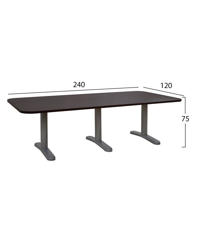 ΓΡΑΦΕΙΟ ΣΥΝΕΔΡΙΑΣΕΩΝ ΕΠΑΓΓΕΛΜΑΤΙΚΟ WENGE HM2047.12 240X120X75Υ εκ.