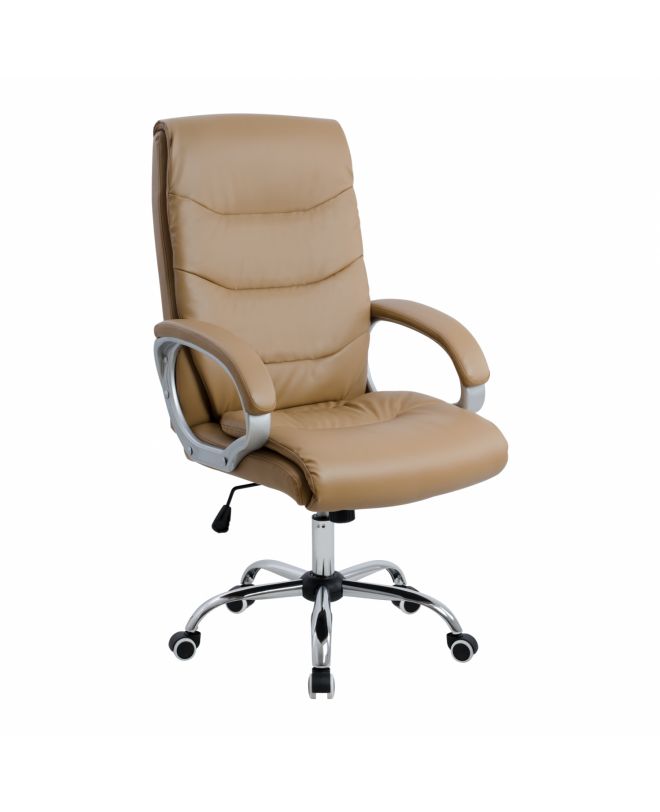 ΚΑΡΕΚΛΑ ΓΡΑΦΕΙΟΥ ΔΙΕΥΘΥΝΤΙΚΗ HM1087.09 ΣΕ CAMEL ΧΡΩΜΑ 51x71x123 εκ.