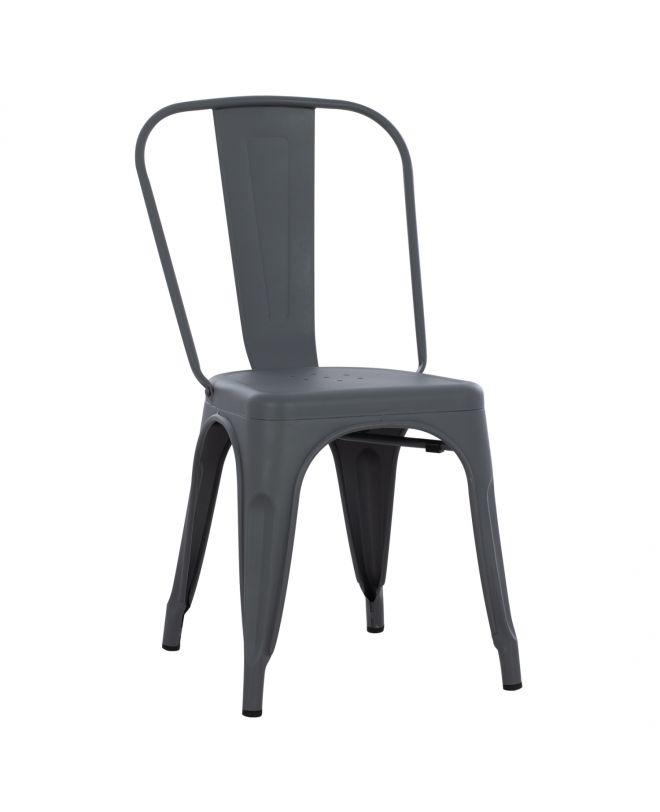 ΚΑΡΕΚΛΑ ΜΕΤΑΛΛΙΚΗ MELITA ΣΕ ΜΑΥΡΟ MAT 43x50x82 εκ.. HM8641.10