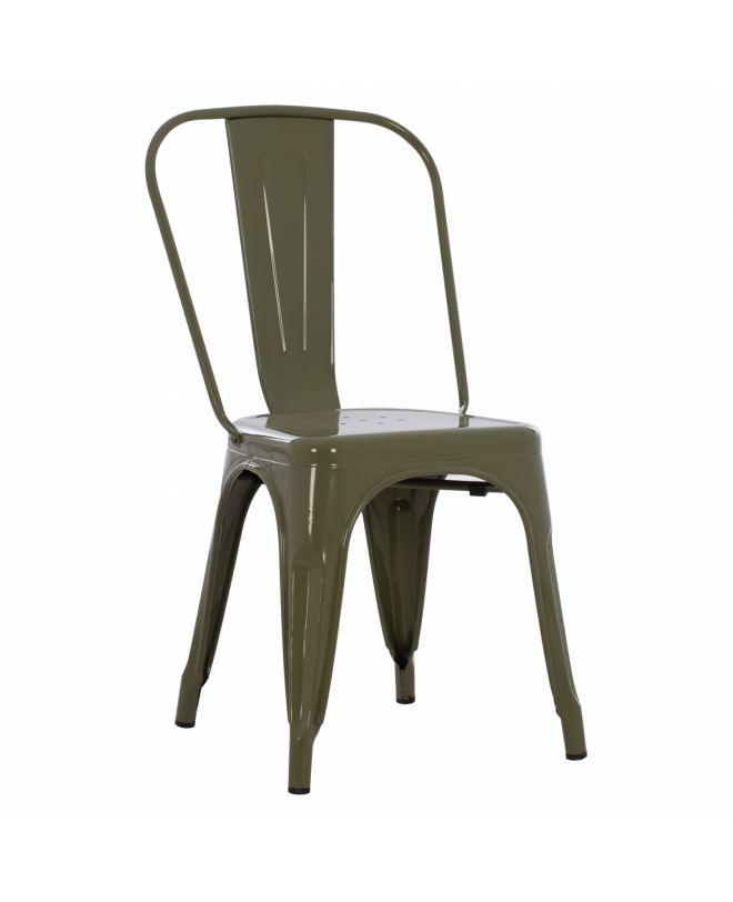 ΚΑΡΕΚΛΑ ΜΕΤΑΛΛΙΚΗ MELITA ΣΕ ΠΡΑΣΙΝΟ 43x50x82 εκ. HM8641.03