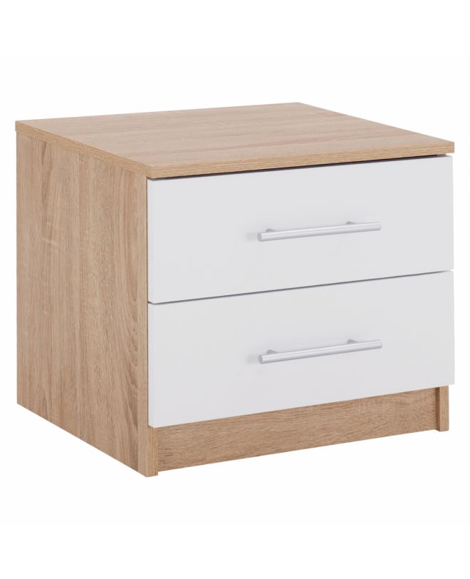 ΚΟΜΟΔΙΝΟ ΜΕΛΑΜΙΝΗΣ HM2220.06 SONAMA - ΛΕΥΚΟ 48x40,5x41,5 εκ.