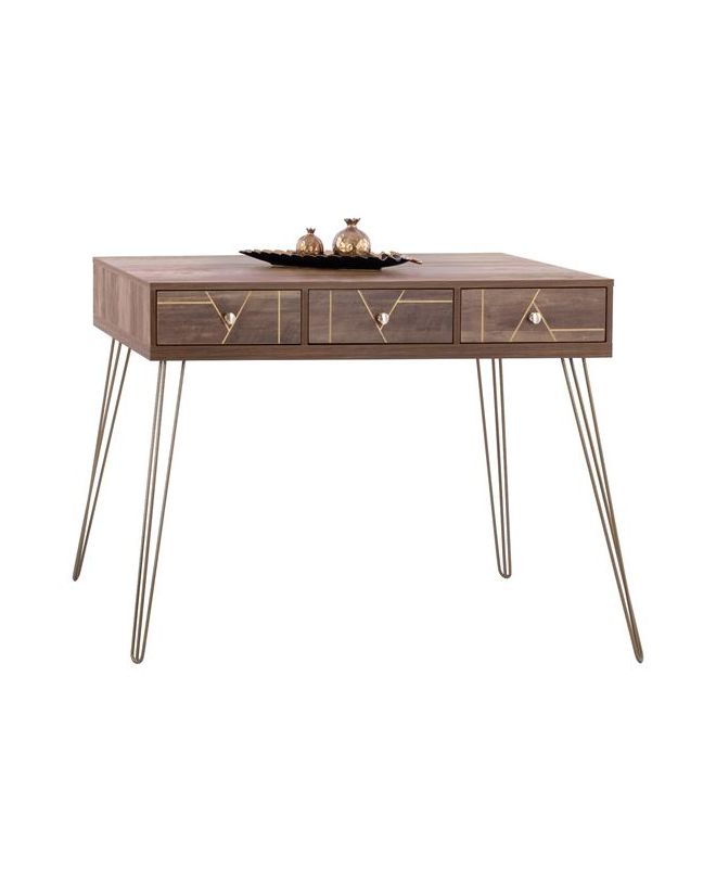 ΚΟΝΣΟΛΑ KAITLYN HM8653 ΚΑΡΥΔΙ ΜΕ ΧΡΥΣΟ 120x55x79,5Y εκ.