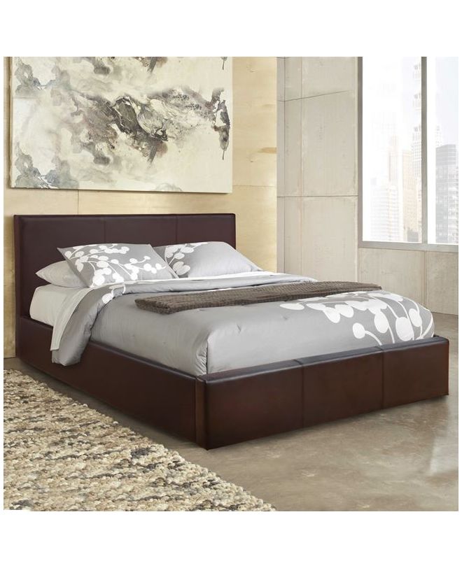 ΚΡΕΒΑΤΙ BOBBI PU ΚΑΦΕ ΜΕ ΑΠΟΘΗΚΕΥΤΙΚΟ ΧΩΡΟ HM554.02 150x200 εκ.