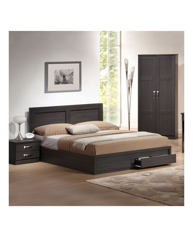 ΚΡΕΒΑΤΙ CAPRI HM312.01 ΜΕ 2ΣΥΡΤΑΡΙΑ ZEBRANO ΓΙΑ ΣΤΡΩΜΑ 150x200εκ.