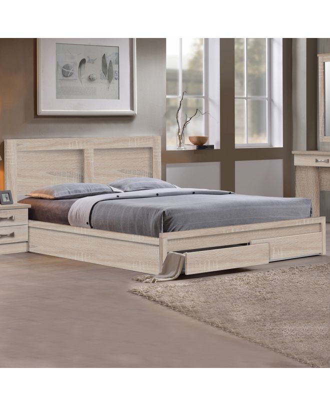 ΚΡΕΒΑΤΙ CAPRI HM312.02 ΜΕ 2 ΣΥΡΤΑΡΙΑ SONAMA ΓΙΑ ΣΤΡΩΜΑ 150X200εκ.