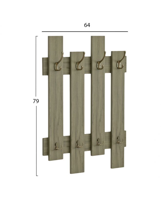 ΚΡΕΜΑΣΤΡΑ ΕΙΣΟΔΟΥ WESSON HM8940.12 ΜΕΛΑΜΙΝΗ ΣΕ OLIVE GREEN 64x4x79Υεκ.