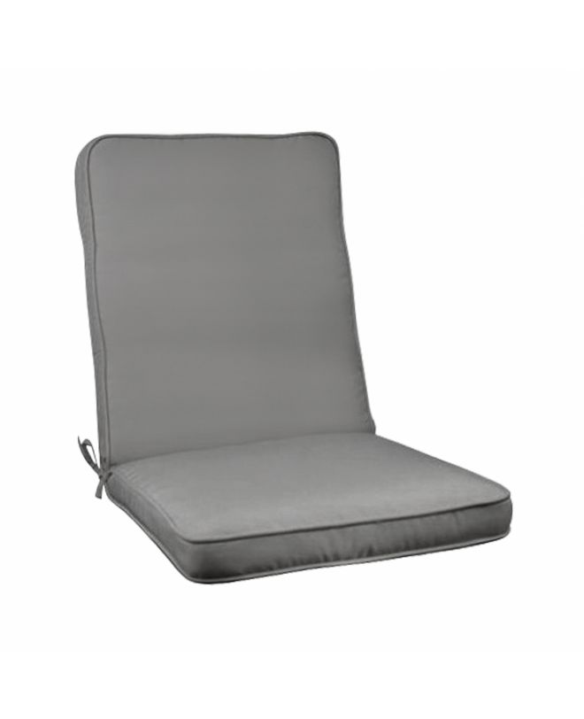 ΜΑΞΙΛΑΡΙ ΚΑΡΕΚΛΑΣ ΜΕ ΠΛΑΤΗ POLYESTER CHIOS ΓΚΡΙ HM11238.10P 117(45+72)X45X6κ.