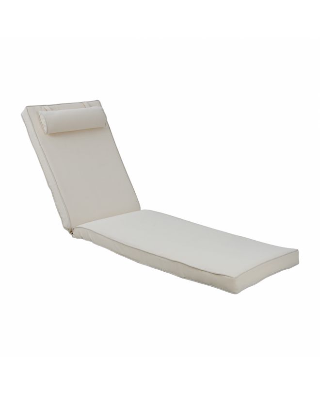 ΜΑΞΙΛΑΡΙ ΞΑΠΛΩΣΤΡΑΣ TEXTILENE SIFNOS ΜΠΕΖ HM11237.60T 198(119+1+78)x70x10 εκ.
