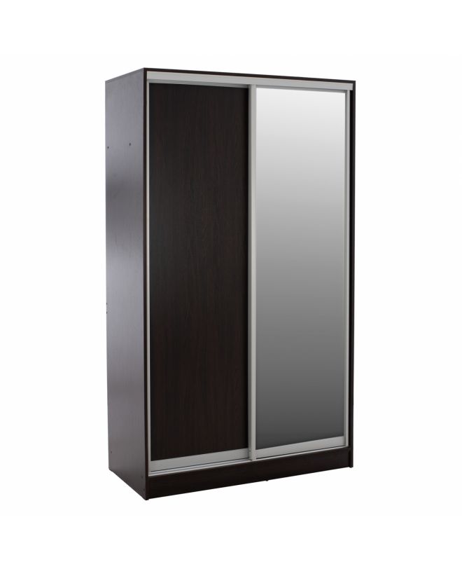 ΝΤΟΥΛΑΠΑ ΣΥΡΟΜΕΝΗ ADLER ΣΥΡΟΜΕΝΗ ΜΕΛΑΜΙΝΗΣ 120x60x220Υεκ. ΔΙΦΥΛΛΗ WENGE ΜΕ ΚΑΘΡΕΠΤΗ HM2460.02