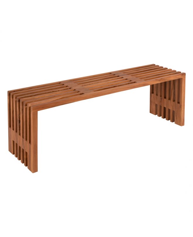 ΠΑΓΚΑΚΙ NYA HM9829 ΜΑΣΙΦ ΞΥΛΟ TEAK ΣΕ ΦΥΣΙΚΟ 139,5x34,5x48,5Υεκ.