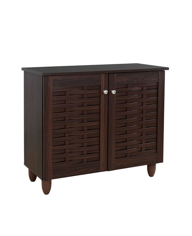 ΠΑΠΟΥΤΣΟΘΗΚΗ-ΝΤΟΥΛΑΠΙ ΞΥΛΙΝΗ HM2208.01 WENGE 77Χ34Χ67.5εκ.