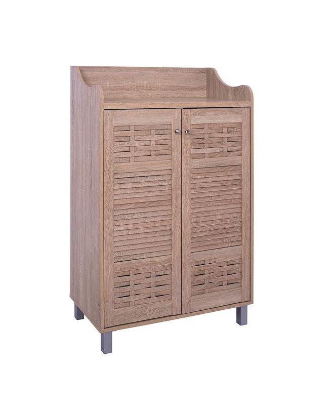 ΠΑΠΟΥΤΣΟΘΗΚΗ-ΝΤΟΥΛΑΠΙ ΞΥΛΙΝΗ HM2230.02 SONAMA 77X40,5X122εκ.
