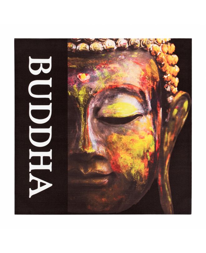 ΠΙΝΑΚΑΣ ΚΑΜΒΑΣ BUDDHA HM7156.01 80X80X2.5 εκ.