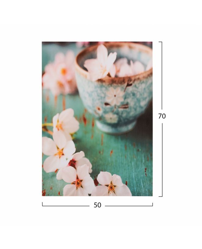 ΠΙΝΑΚΑΣ ΚΑΜΒΑΣ FLOWER CUP HM7153.05 50X70X2.5 εκ.