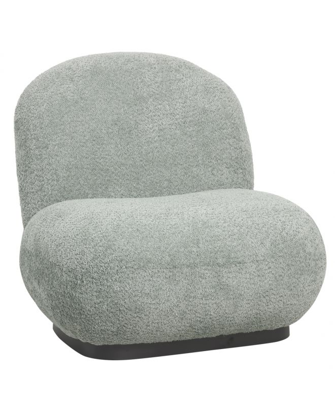 ΠΟΛΥΘΡΟΝΑ BEANY HM9591.05 ΦΥΣΤΙΚΙ ΜΠΟΥΚΛΕ ΥΦΑΣΜΑ 85x82x77Υ εκ.