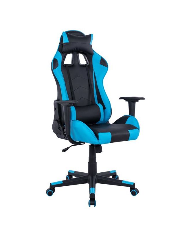 ΠΟΛΥΘΡΟΝΑ GAMING HM1137.08 ΜΑΥΡΟ-ΣΙΕΛ PU 68Χ67Χ130 ΕΚ