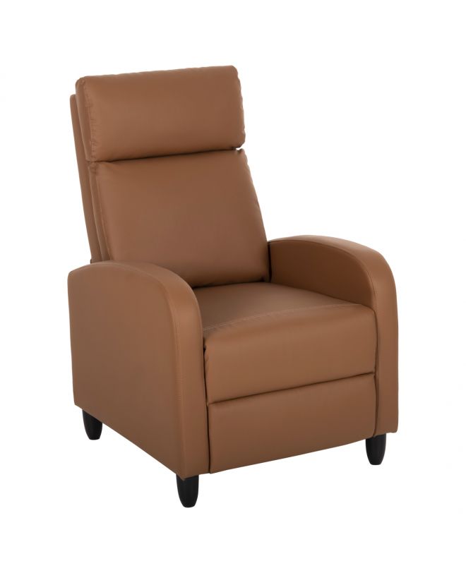 ΠΟΛΥΘΡΟΝΑ RELAX HIBER HM9782.22 ΚΑΦΕ PU 67,5x90x104Υ εκ.