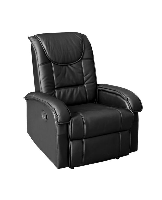 ΠΟΛΥΘΡΟΝΑ RELAX ΜΕ ΜΗΧΑΝΙΣΜΟ MASSAGE HM0026.01 PU ΜΑΥΡΟ 80x96x97 εκ.