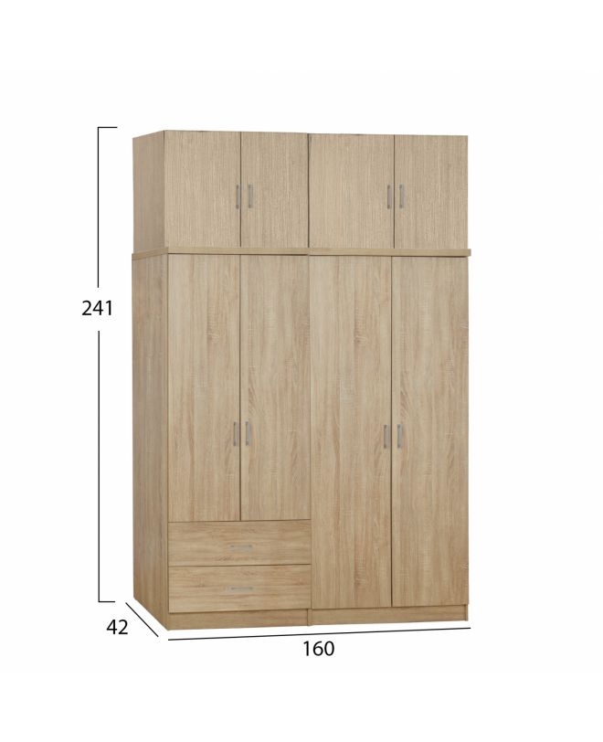 ΣΕΤ 4 ΤΜΧ ΝΤΟΥΠΑΛΑ 4ΦΥΛΛΗ ΜΕ ΠΑΤΑΡΙ SONAMA 160X42X241 HM11355.02
