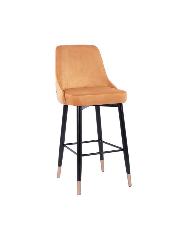 ΣΚΑΜΠΟ ΜΠΑΡ SERENITY HM8519.09 ΒΕΛΟΥΔΟ ΧΡΥΣΟ ΜΕ ΜΕΤΑΛΛΙΚΟ ΣΚΕΛΕΤΟ 51Χ58Χ110Υ εκ.